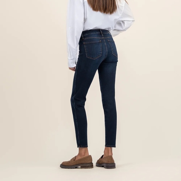 Kut From the Kloth High Rise Relaxed Fit Skinny Size 8 - Picture 2 of 12